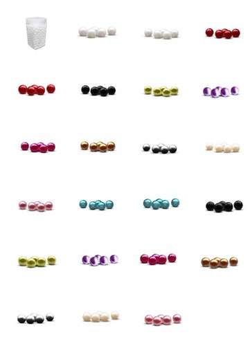 Rijgparels Pearls 12 mm goud 220 gr. 250 pcs 