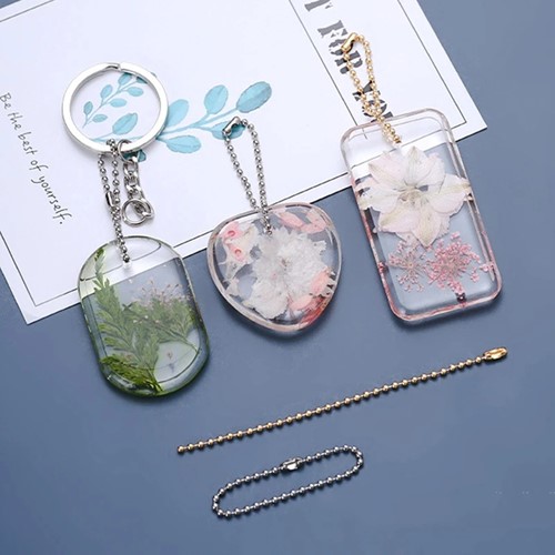 Sleutelringen / set van 5 voor Epoxy Resin