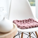 Strickschlauch Knitted tube Pale Berry 510 voor dik knoop en vlechtwerk