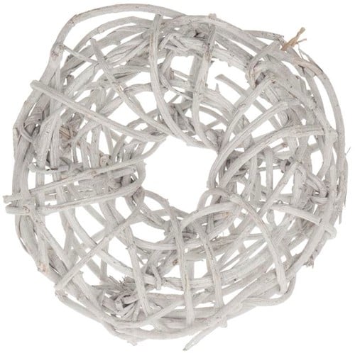 Krans Lianen Lianenkrans White wash 30 cm