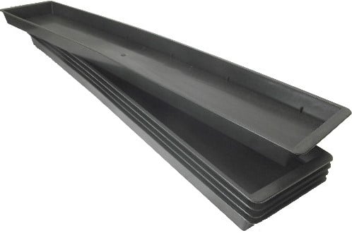 Brick tray 3/1 Triple brick Groen voor 3 grote blokken