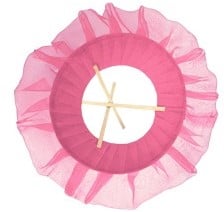 Boekethouder Organza non woven Roze 25 cm