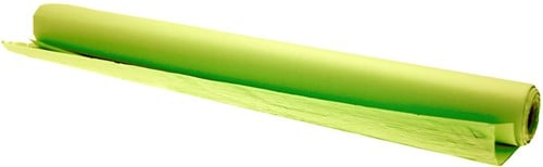 Tissuepapier bloemen en inpakpapier Lime Green tissue 20x30 cm rol x48 vellen