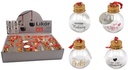 Likeur kerstballenset Shotglaasjes 24 ballen 50 ml 4 soorten