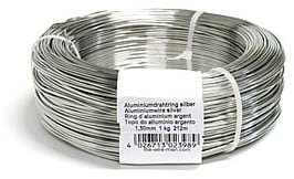 Aluminiumdraad 1,5 mm 1 kg 212 meter