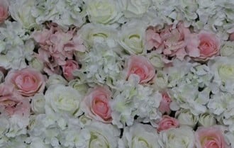 Flowerwall 40x60 cm Pastel Kant en Klaar