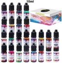 Pigment Resin Alcohol inkt kleurstof Metallic Yellow