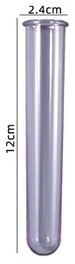 Reageerbuis voor siliconenmal Lila 2.4x12 cm per stuk