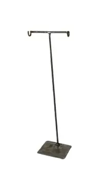 Metalen frame Kettingstaander hoge standaard met haakjes 55 cm hoog 