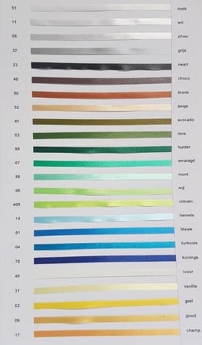 [A-005294] Krullint Cadeaulint 45 Aubergine 10 mm rol 250 meter