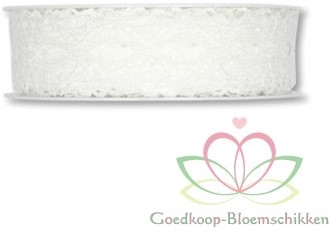 [A-010623] Kant lint Off White 25 mm rol 15 meter