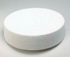 [A-016535] Styropor Piepschuim Isimo Taart Dummy 40x7 cm