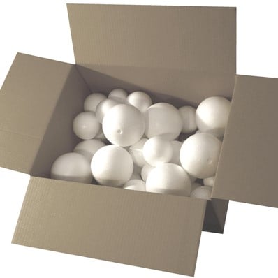 [A-019371] Bulk Styropor bol styropor ballen mix 100 