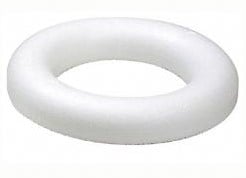 [A-022666] Oasis® Styropor Piepschuim Isimo Ring Platrond 17×3 cm