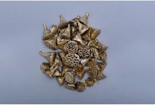 [A-025110] Lotus Mini Superklein Goud 2–4 cm ca. 100 stuks