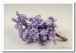 [A-007573] Berrie besjes foam Lilac 30 cm bundel