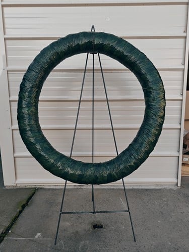 [A-025549] Kransstandaard Kransezel groot inklapbaar 6 mm staal H115 cm