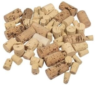 [A-011145] Puntkurken voor flacons en reageerbuisjes gemixte maten 100 g