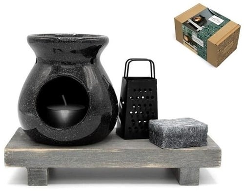 [A-024912] Aroma giftset With Love Seasons Giftbox Vesuvius czarne w. Pizmo