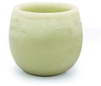 [A-027523] Aroma Bowl Wax geurkom geurende pot Jasmin Ø9xH8 cm