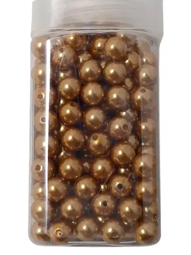 [A-014715] Rijgparels Pearls Goud 12 mm 220 gr. 250 stuks
