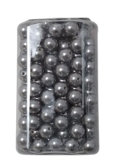 [A-014720] Rijgparels Pearls Zilver 12 mm 220 gr. 250 stuks
