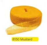 [A-022056] Jute band Geel Oker 5 cm rol 40 meter