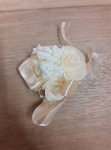 [A-014023] Polscorsage Elastisch DH Champagne Zalm klaar