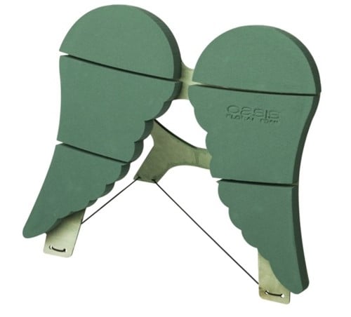 [A-023377] OASIS® Bioline Standing Wings Engelenvleugels 57 × 48 × 5 cm oase voor verse bloemen