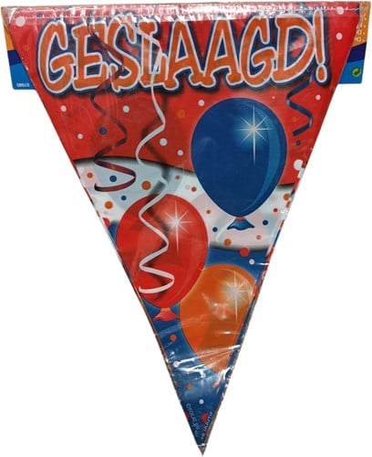 [A-003620] Vlaggenlijn Geslaagd 6 meter f7880