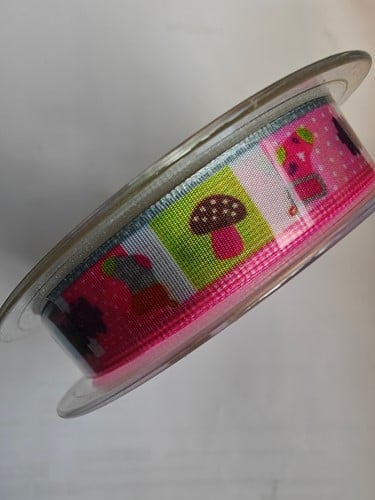 [A-027447] Lint Patchwork Christmas 16 mm x 20 m bedrukt