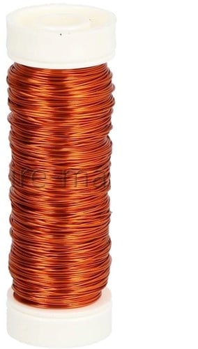 [A-024838] Myrtendraad 16 Oranje 0,3 mm 30 gram
