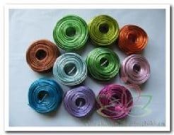 [A-025755] Aluminiumdraad gelakt Antraciet 2 mm 12 meter