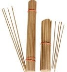 [A-014927] Tonkin bamboe stokjes naturel Ø4 mm 50 cm bundel 100 stuks
