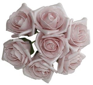 [A-012240] Foamroos Emilia Antique Soft Pink doos 42 stuks