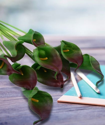 [A-013408] Mini Calla Fuchsia Bundel 12 stuks