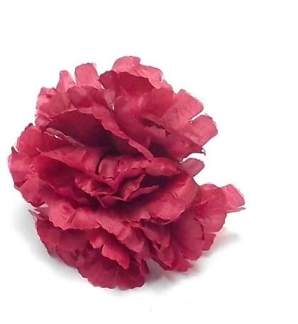 [A-013729] Anjerpick Burgundy Zijdenbloem per stuk