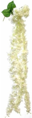 [A-016657] Bloesem Tak XL Hydrangea 869538 Ivory Zijdenbloem 