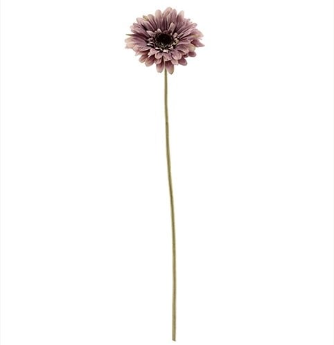 [A-024550] Gerbera 53 cm Mauve Zijden bloemen / st 