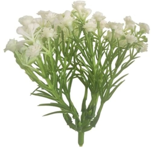 [A-025783] Gipskruid Cluster 10 cm Kunstbloem zak ca. 24 stuks