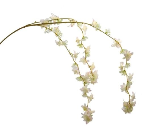 [A-025790] Bloesem Tak Kersenbloesem Cherry Blossom Spray Ivory Light Pink 108 cm