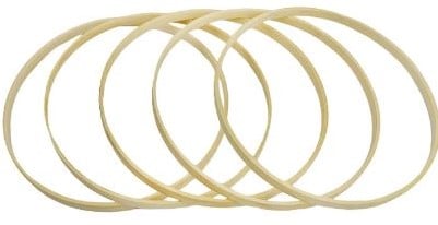 [A-024614] Bamboe Borduurring Flowerhoop Bloemenring 18-19 cm per stuk