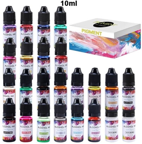 [A-024174] Pigment Resin Alcohol inkt kleurstof Coffee