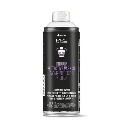 [A-027921] Vernis Hoogglans Indoor Waterbasis Verse bloemen Styropor en Graffiti 400 ml