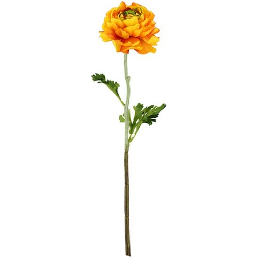 [A-028031] Chloe Ranonkel Oranje Zijdenbloem 51 cm per stuk